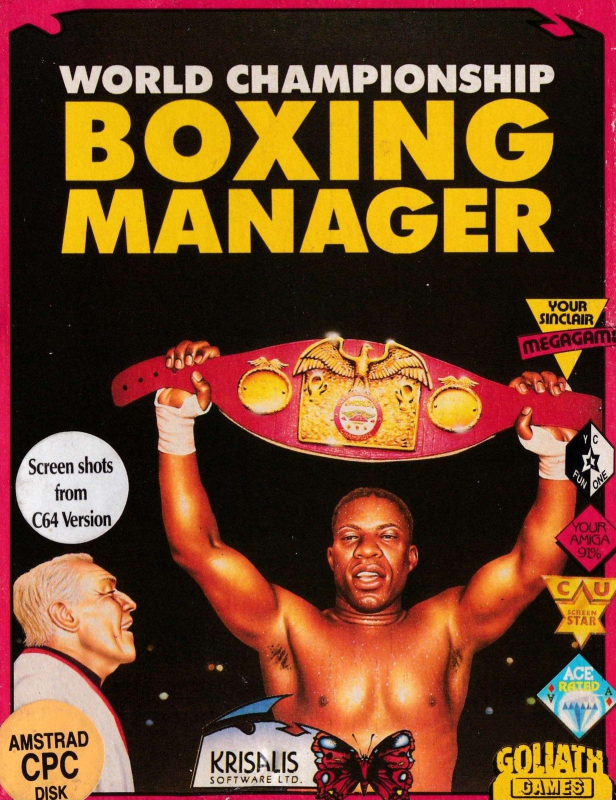 World Championship Boxing Manager box art