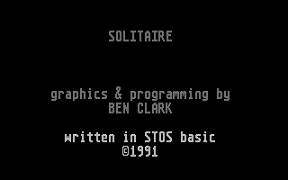 Solitaire — sstitle (WOR)