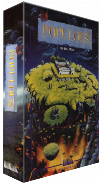 Populous — box-3D (EU)
