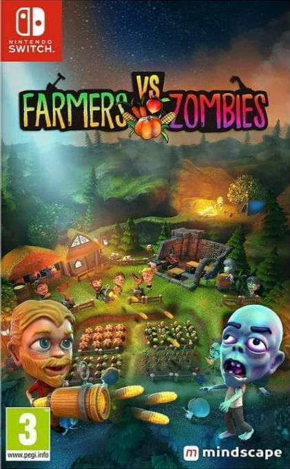 Farmers vs. Zombies box art