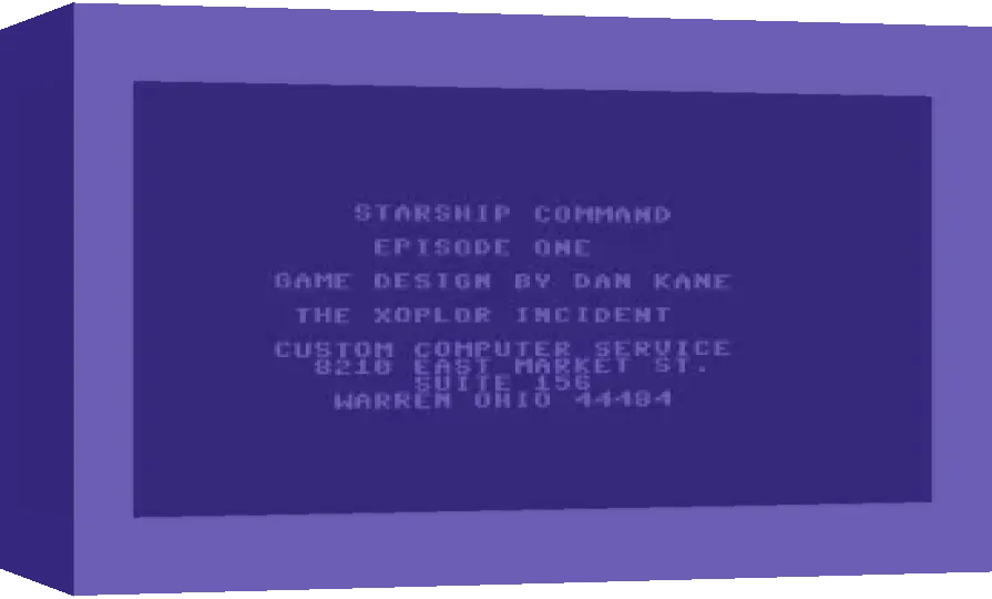 Starship Command — box-3D (WOR)