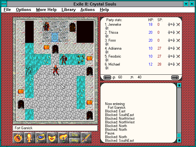 Exile II: Crystal Souls — ss (WOR)