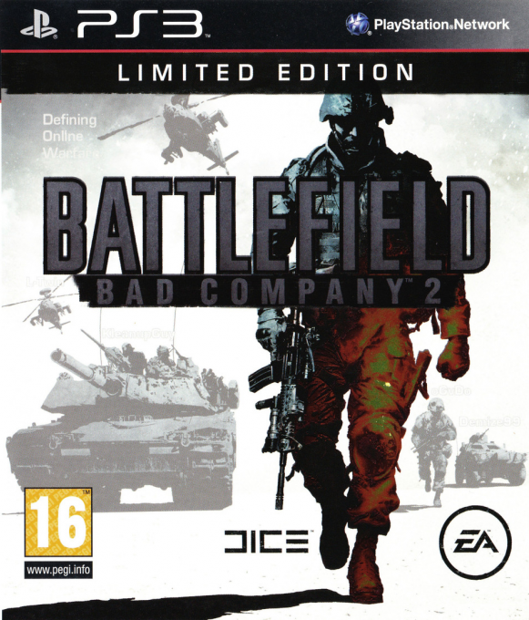 Battlefield - Bad Company 2 — box-2D (UK)