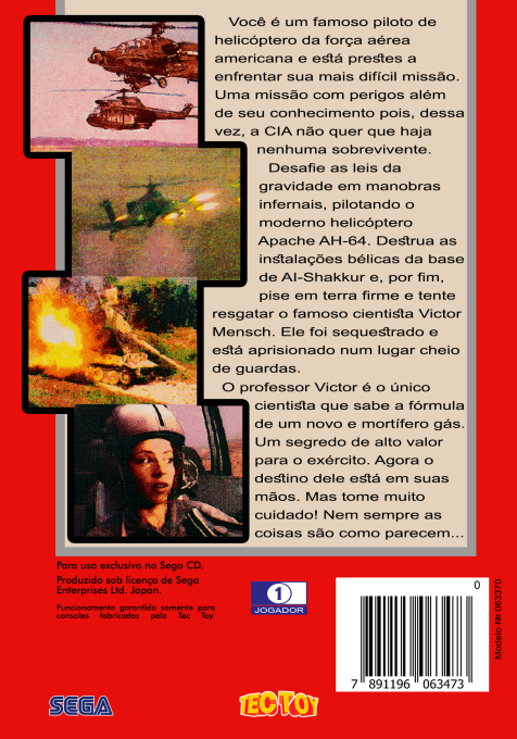 Midnight Raiders — box-2D-back (BR)
