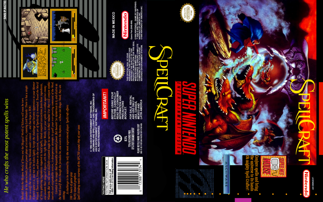 Spellcraft - Aspects Of Valor — box-texture (US)