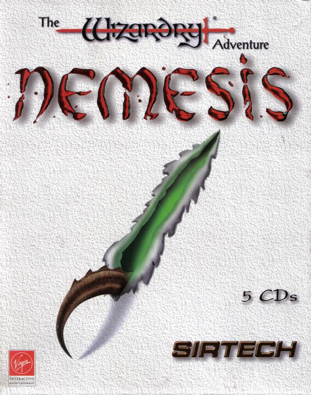Nemesis - The Wizardry Adventure — box-2D (EU)