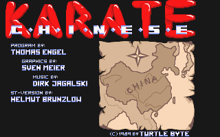 Chinese Karate — sstitle (WOR)