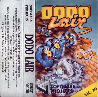 Dodo Lair — box-scan (US)