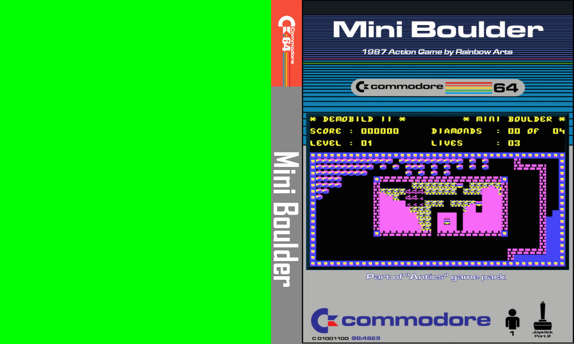 Mini Boulder — box-texture (CUS)