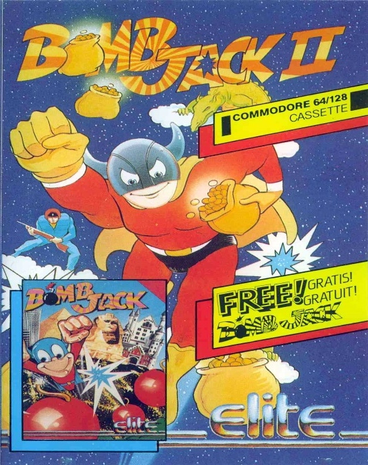 Bomb Jack II — box-2D (EU)