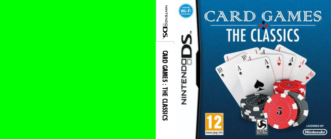Card Games - The Classics — box-texture (EU)