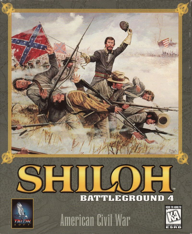 Battleground 4: Shiloh box art