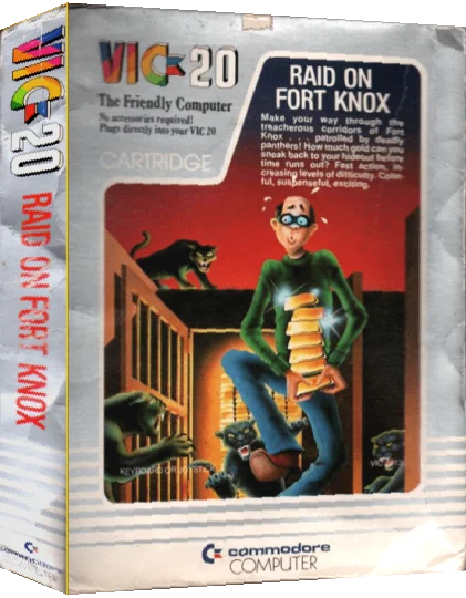 Raid on Fort Knox — box-3D (US)