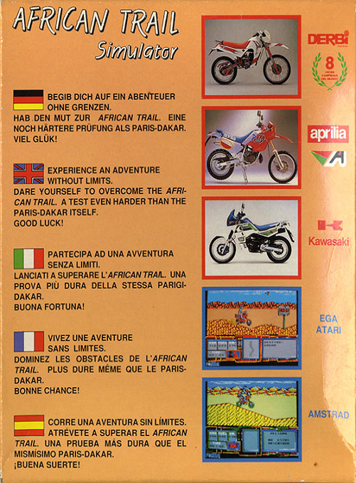 African Trail Simulator — box-2D-back (EU)