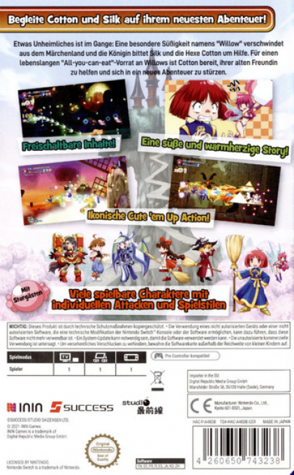 Cotton Fantasy — box-2D-back (DE)