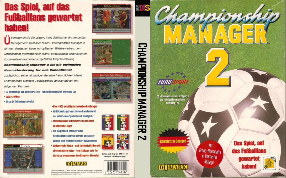 Championship Manager 2 — box-texture (DE)