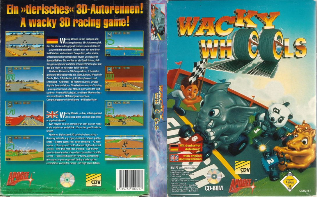 Wacky Wheels — box-texture (EU)