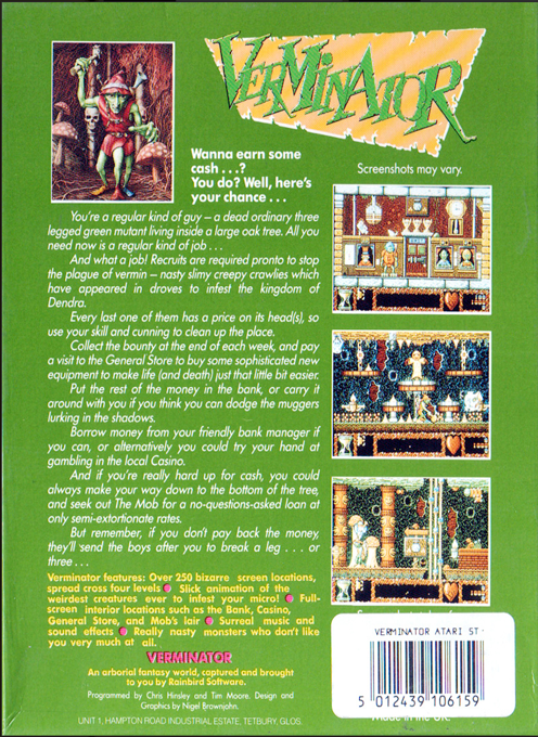 Verminator — box-2D-back (EU)
