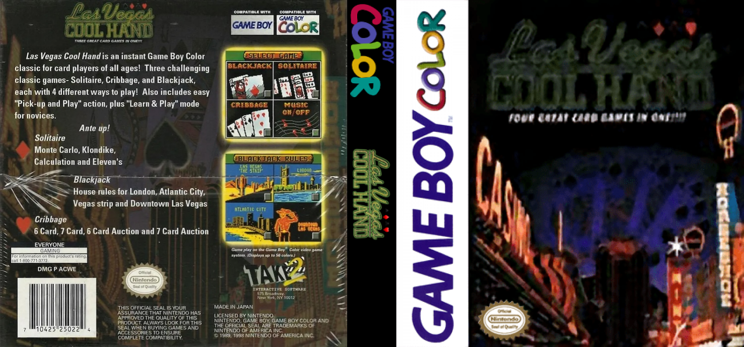 Las Vegas Cool Hand — box-texture (US)