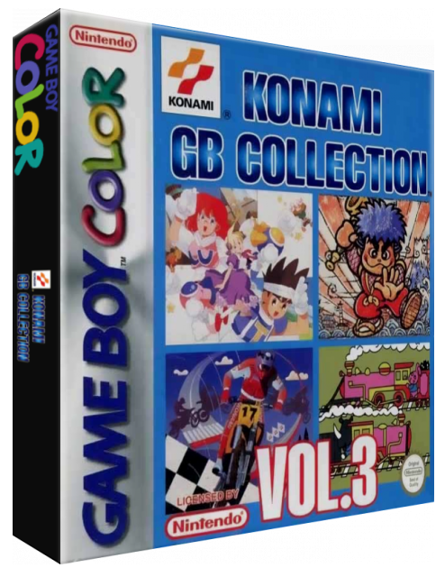 Konami Gb Collection Vol. 3 — box-3D (EU)