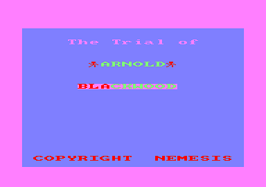 Trial Of Arnold Blackwood, The — sstitle (EU)