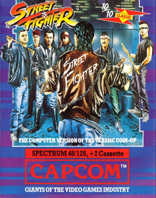 Street Fighter box art