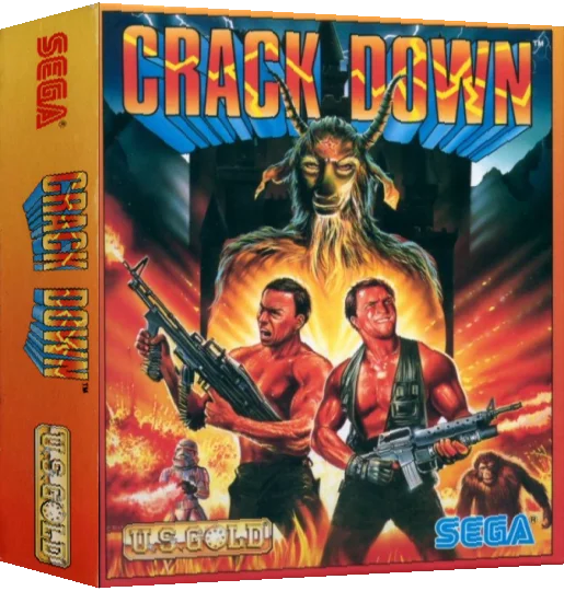 Crack Down — box-3D (EU)