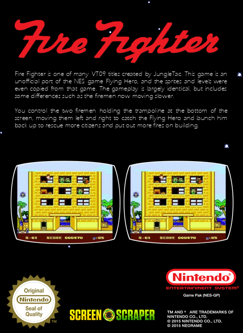 Fire Fighter — box-2D-back (SS)