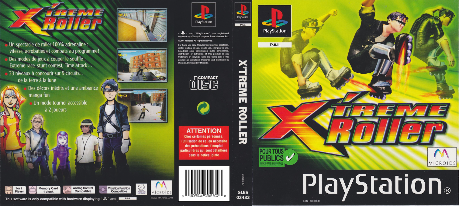 X'treme Roller — box-texture (EU)
