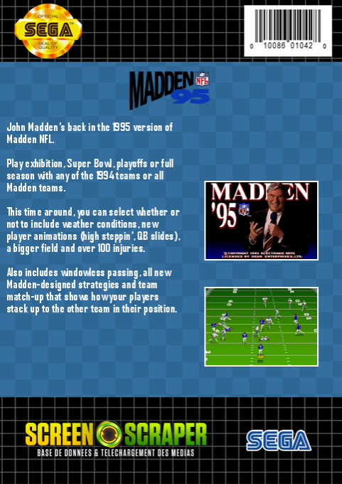 Madden Nfl 95 — box-2D-back (SS)