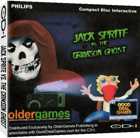 Jack Sprite Vs. The Crimson Ghost — box-3D (US)