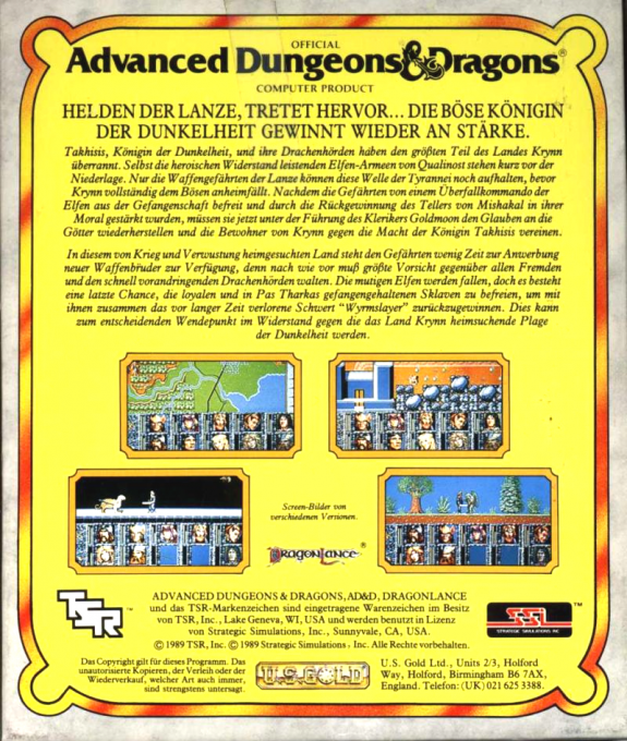 Dragons Of Flame — box-2D-back (DE)