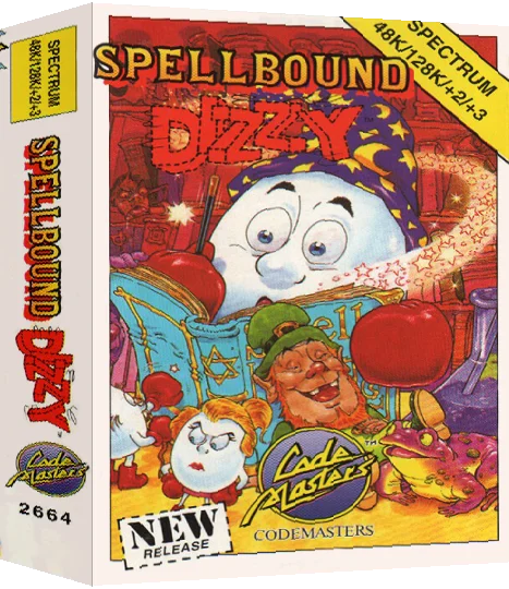 Dizzy 5 - Spellbound Dizzy — box-3D (EU)