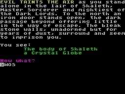 The Curse of Shaleth — ss (WOR)