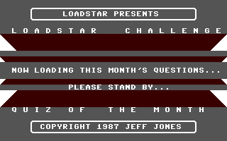 Loadstar Challenge — sstitle (WOR)