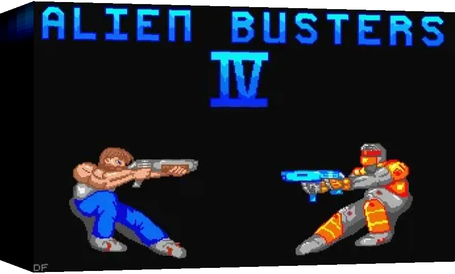 Alien Busters 4 — box-3D (WOR)