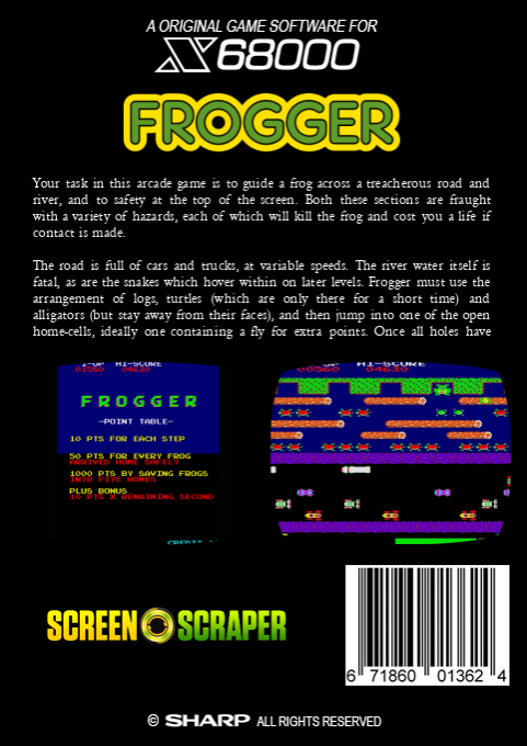 Frogger — box-2D-back (SS)