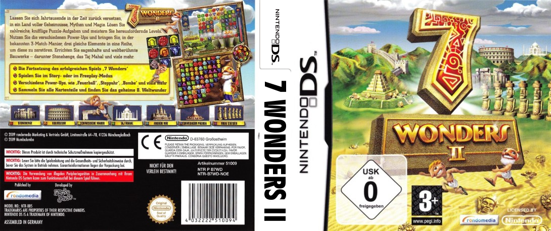7 Wonders II — box-texture (DE)