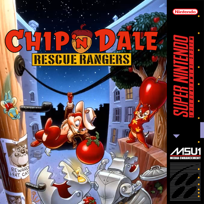 Chip 'n Dale - Rescue Rangers box art