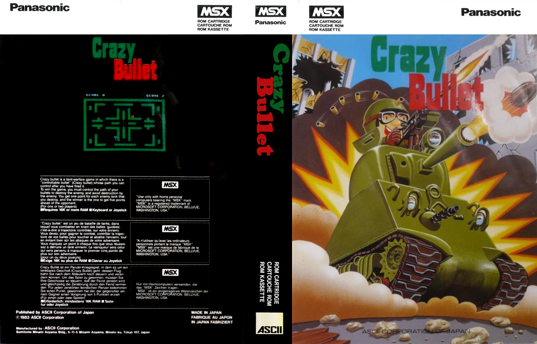 Crazy Bullet — box-texture (EU)