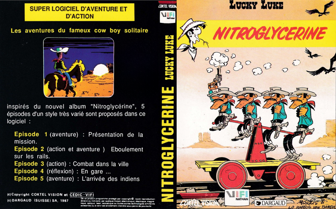 Lucky Luke - Nitroglycérine — box-texture (FR)