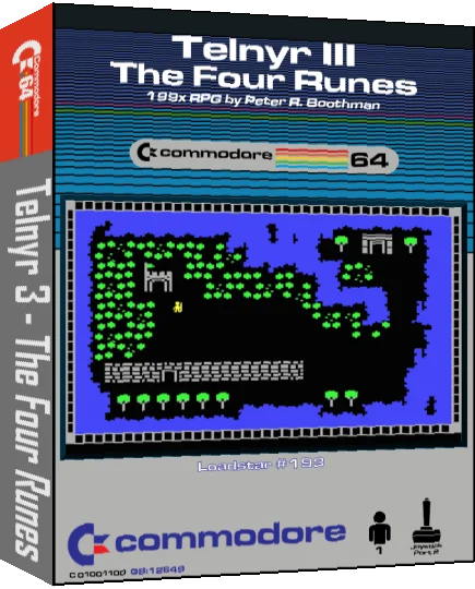 Telnyr III : The Four Runes — box-3D (CUS)