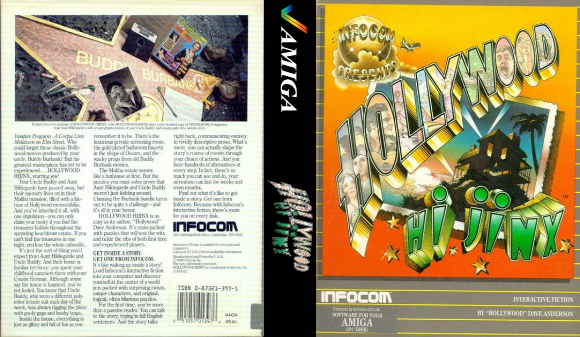 Hollywood Hijinx — box-texture (US)