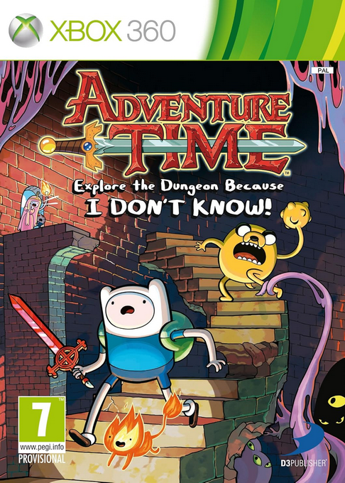 Adventure Time - Explore Le Donjon Et Pose Pas De Question ! — box-2D (EU)