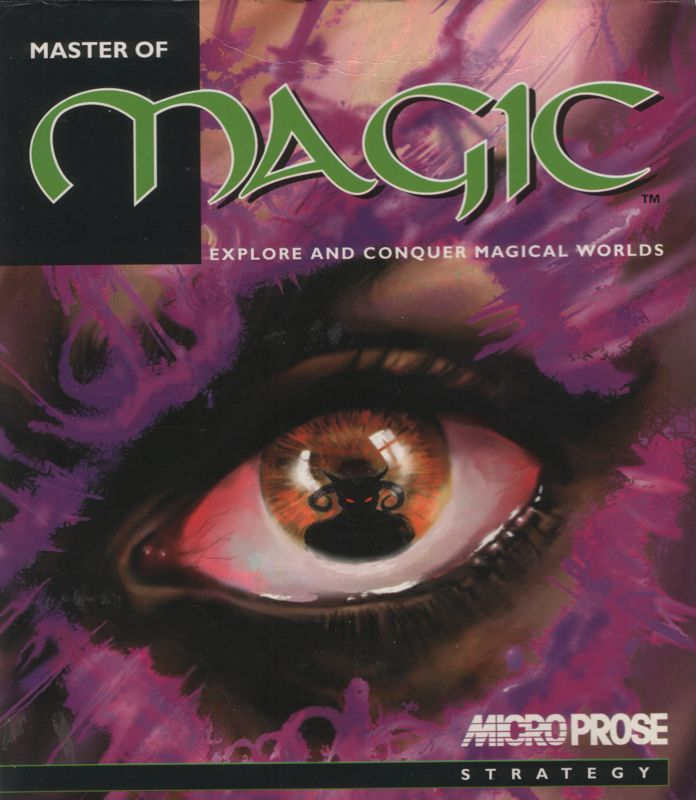 Master Of Magic — box-2D (EU)