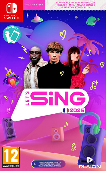 Let's Sing 2025 — box-2D (FR)