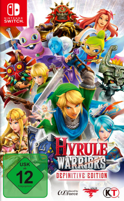 Hyrule Warriors - Definitive Edition — box-2D (DE)