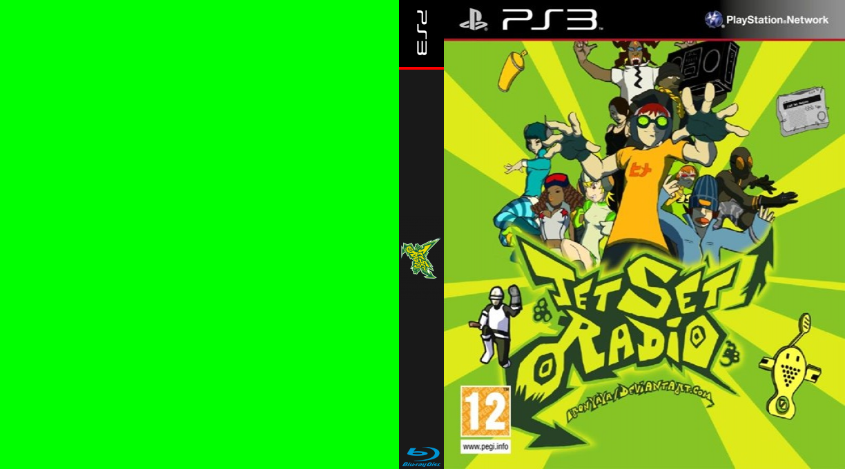 Jet Set Radio — box-texture (EU)