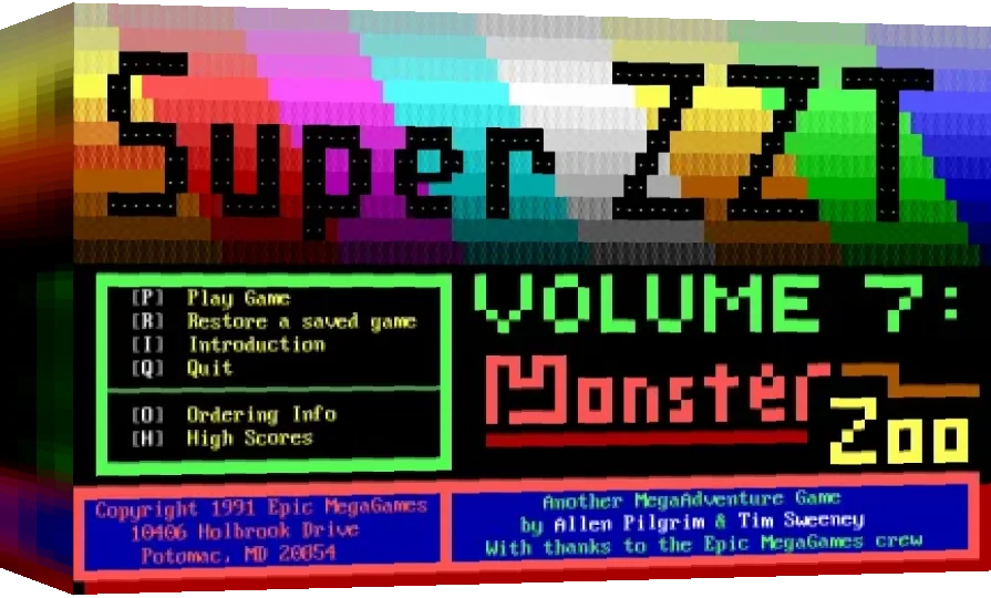 Super ZZT — box-3D (WOR)