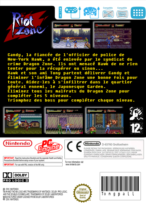 Riot Zone — box-2D-back (FR)